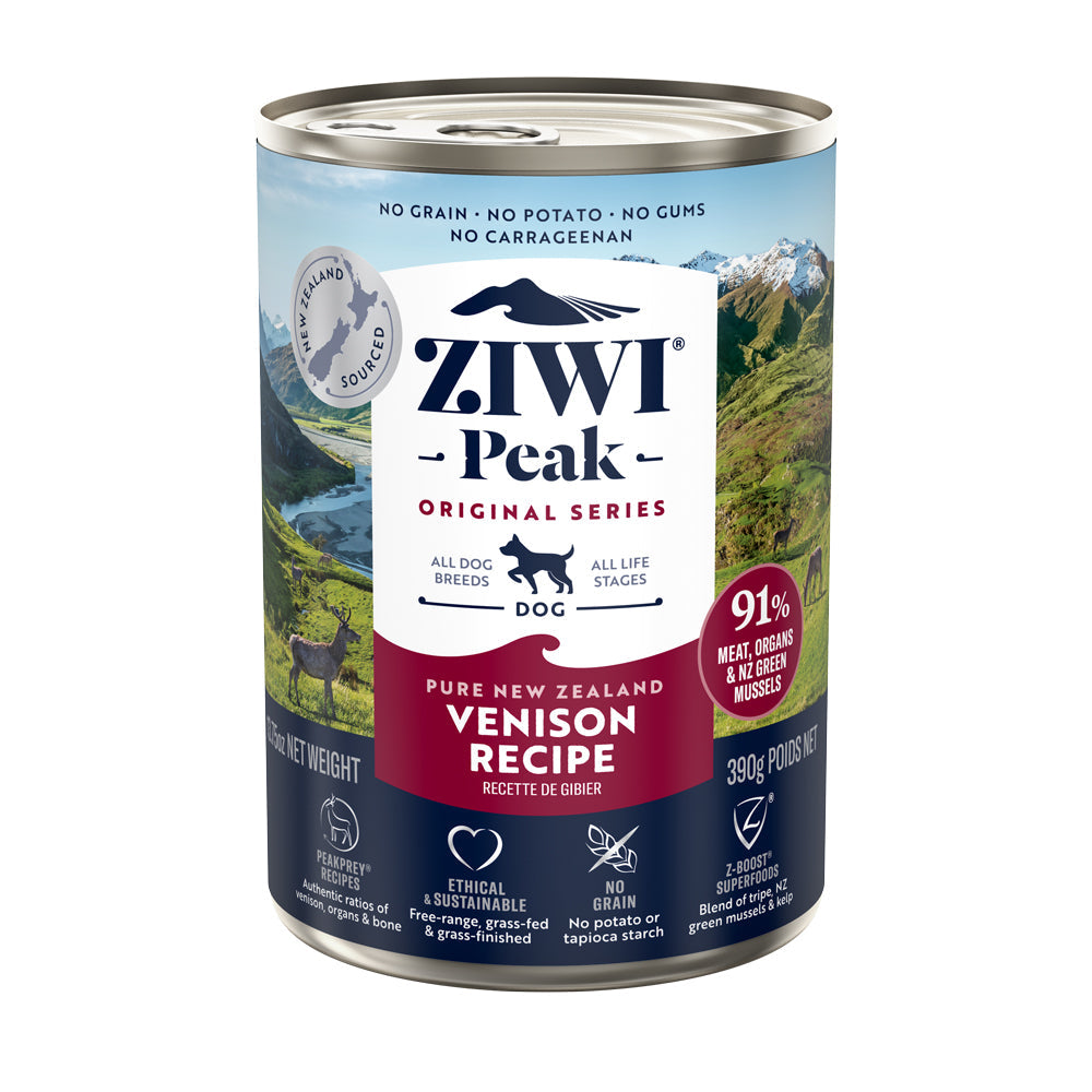 ZIWI Peak Venison Recipe Grain Free Dog Food