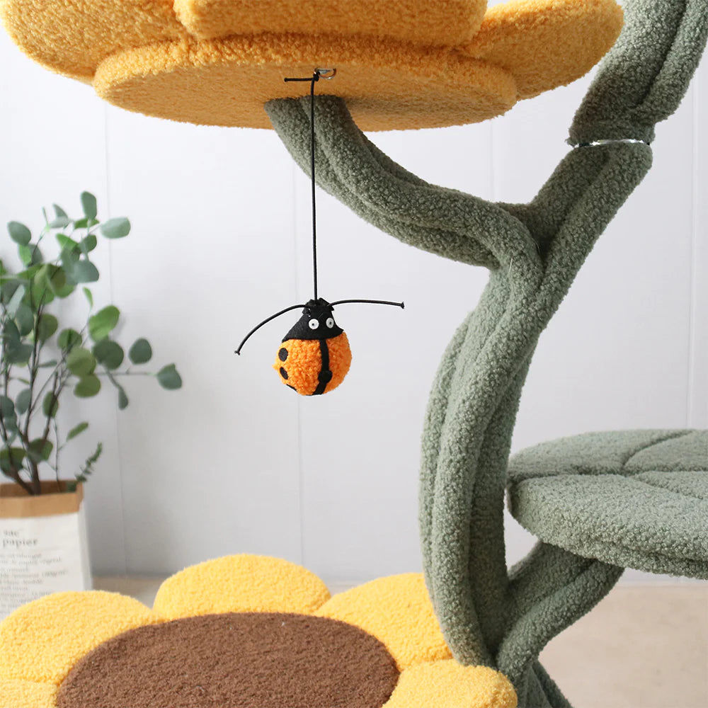 5-Level Sunflower Cat Tree