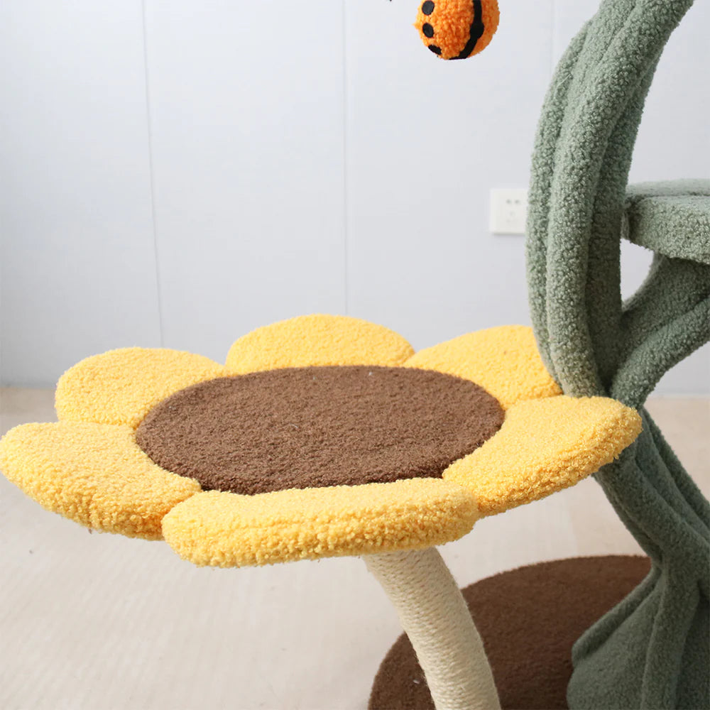 5-Level Sunflower Cat Tree