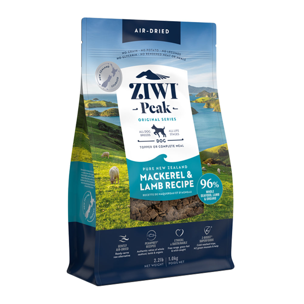 ZIWI Peak Mackerel & Lamb Recipe Air Dried Dog Food