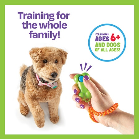 Brightkins Smarty Pooch Bone Dog Training Clicker