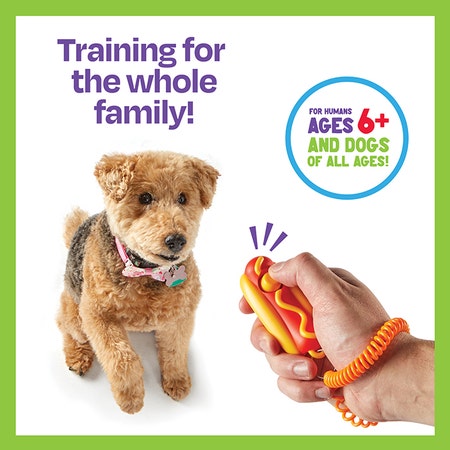 Brightkins Smarty Pooch Hot Dog Training Clicker