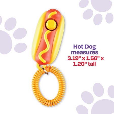 Brightkins Smarty Pooch Hot Dog Training Clicker