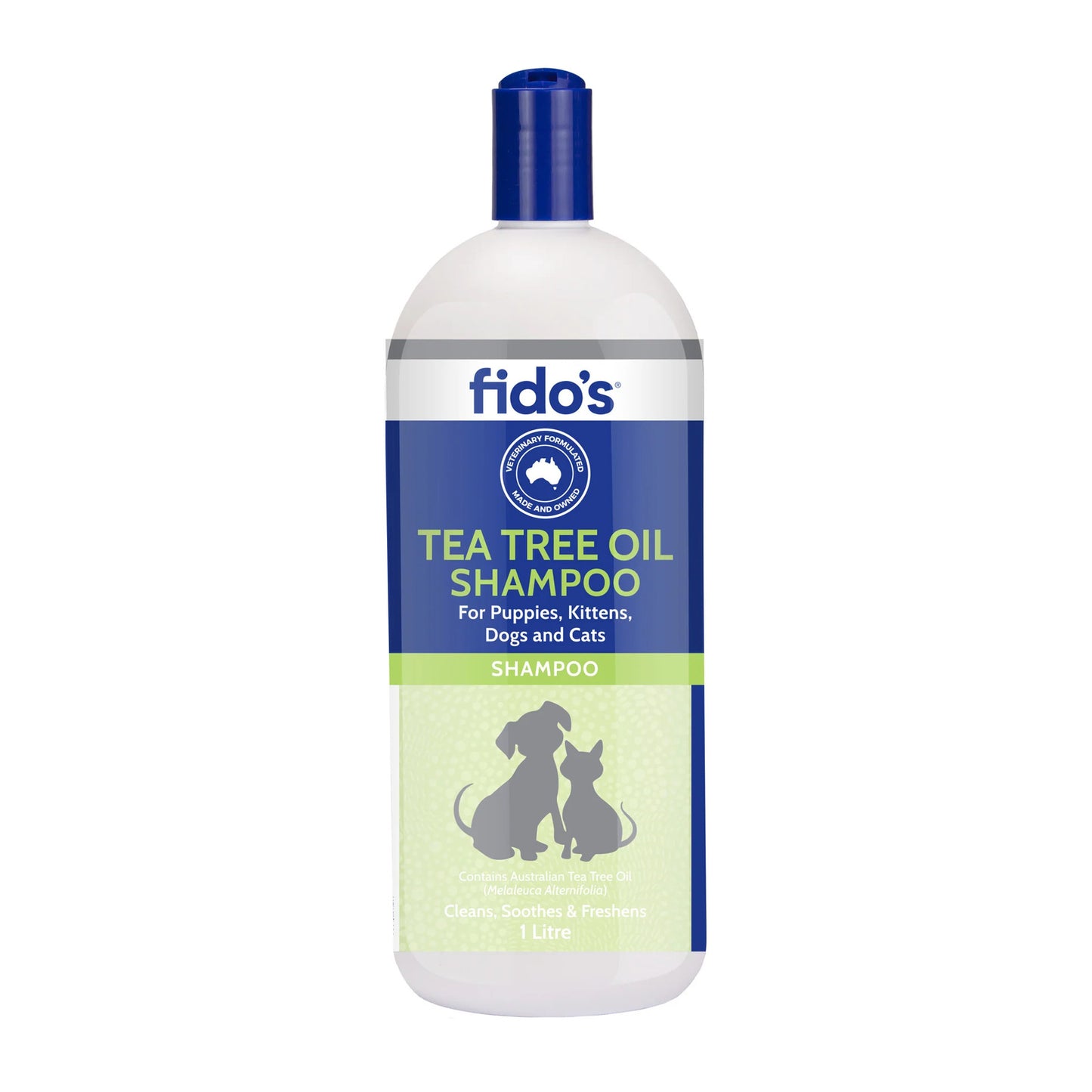 FIDOS TEA TREE SHAMPOO 1L Free soap Free postage F