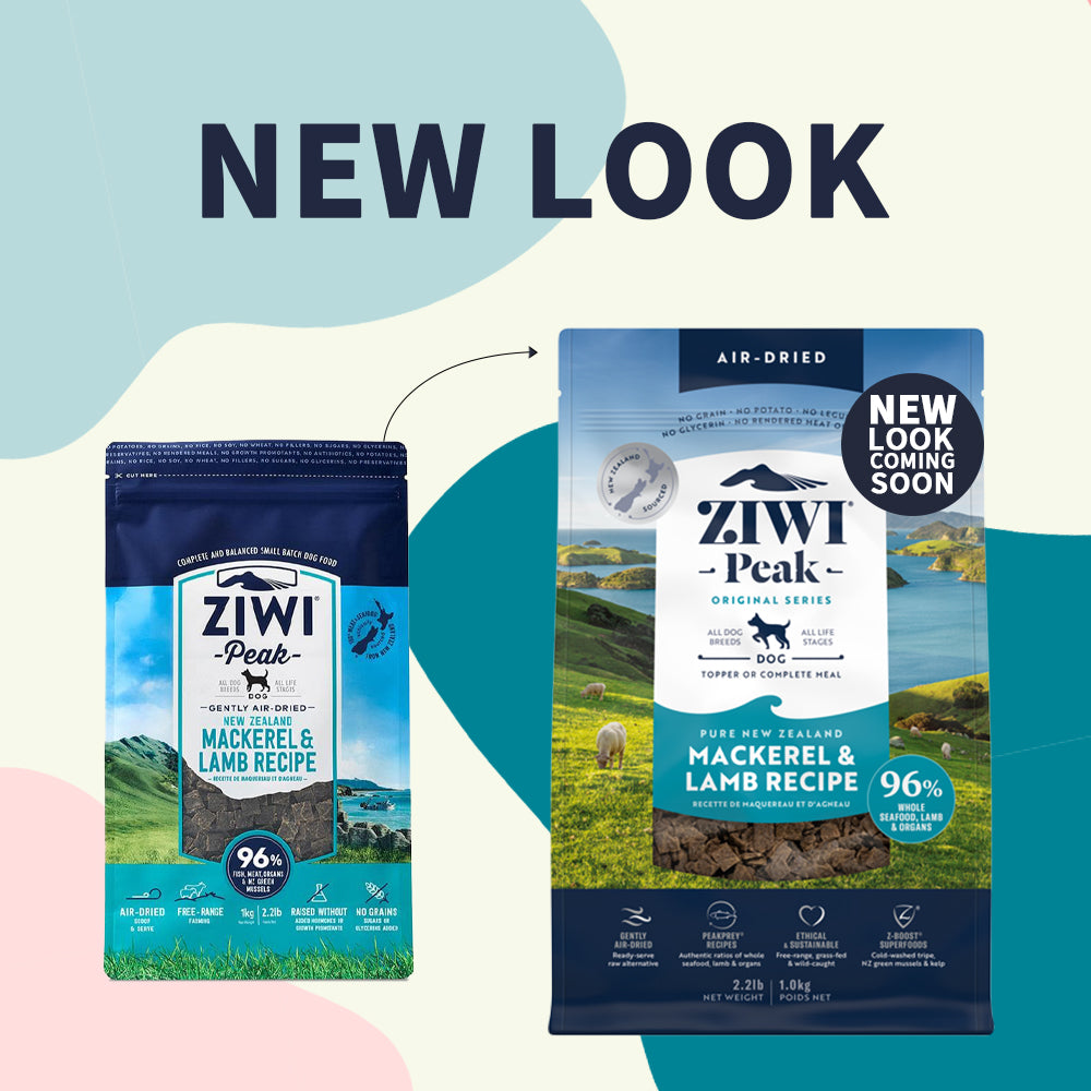 ZIWI Peak Mackerel & Lamb Recipe Air Dried Dog Food