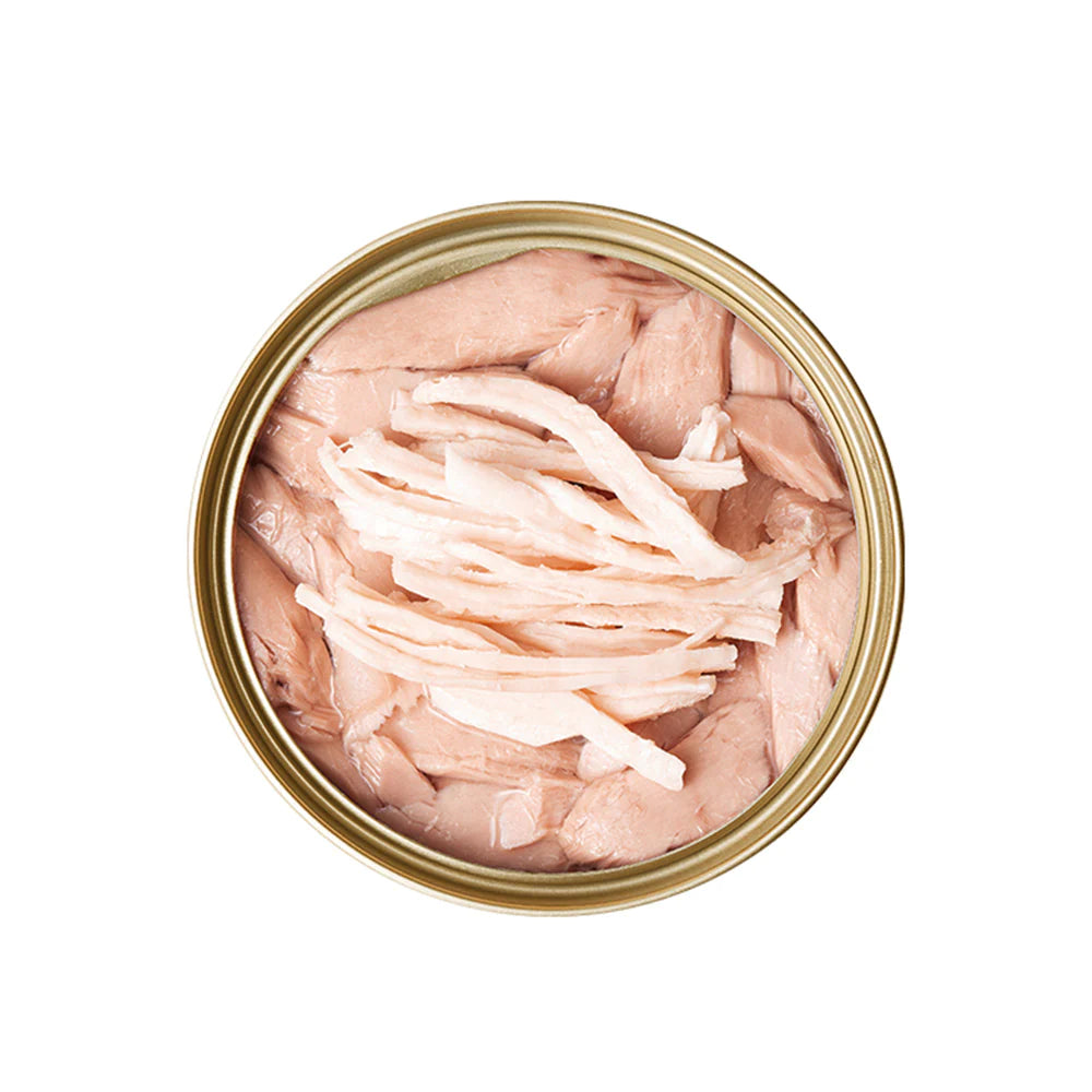 CAT FOREST Premium Tuna White Meat with Chicken in Jelly Canned Cat Food 24x85g