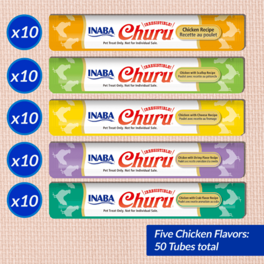 Inaba Churu Chicken Variety Box Cat Treats