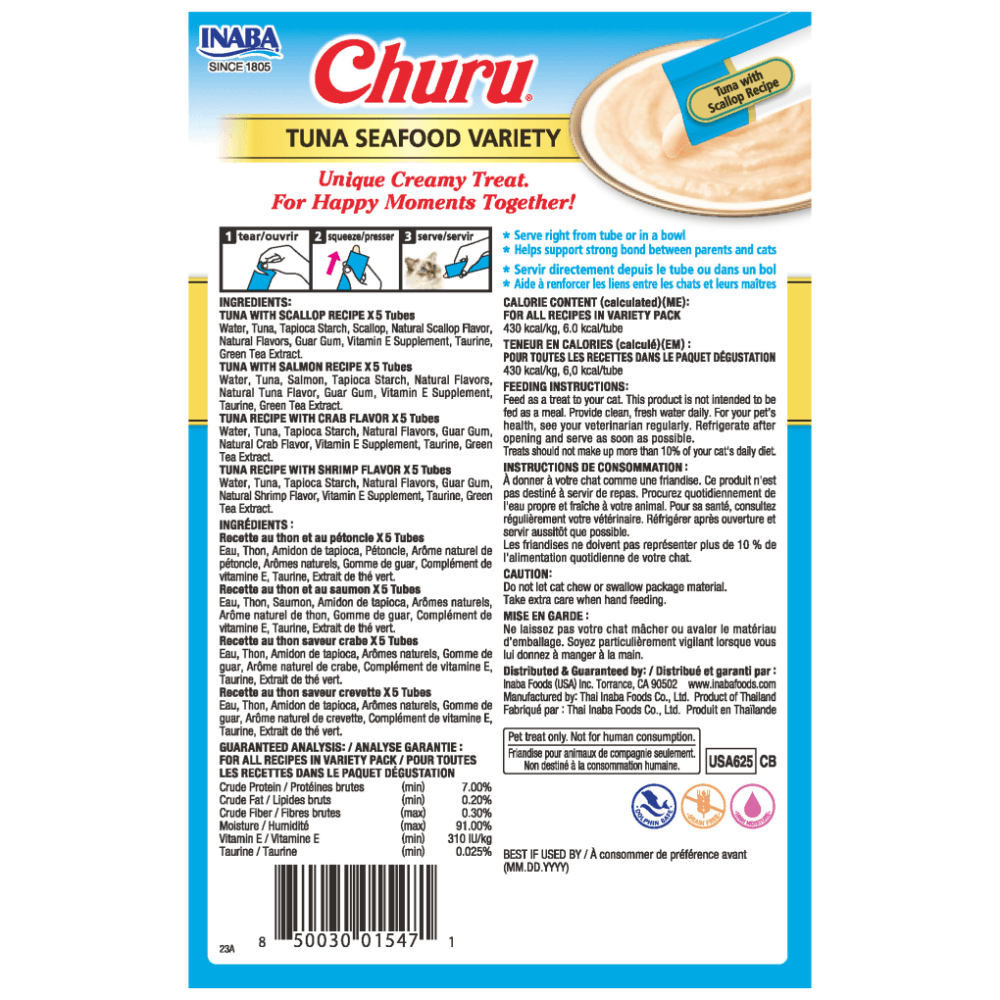 Inaba Churu Chicken Variety Box Cat Treats