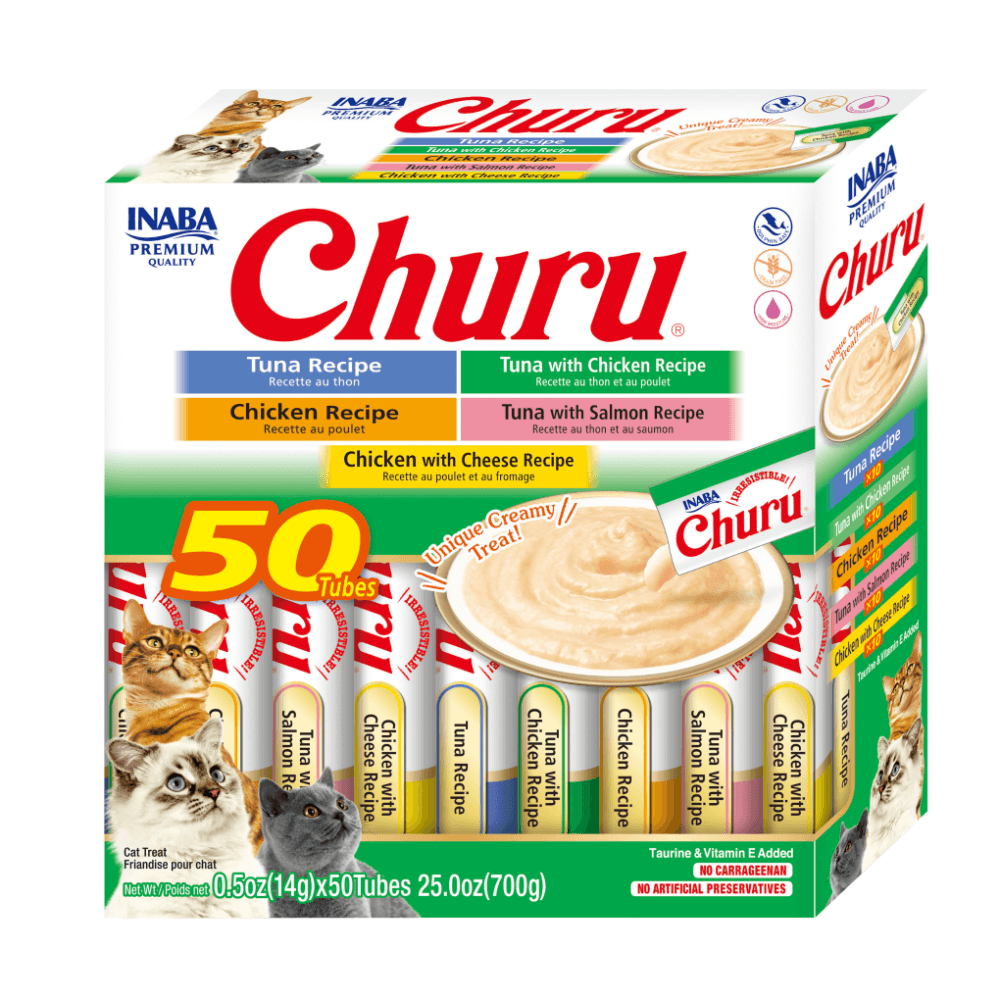 Inaba Churu Tuna And Chicken Variety Box Cat Treats