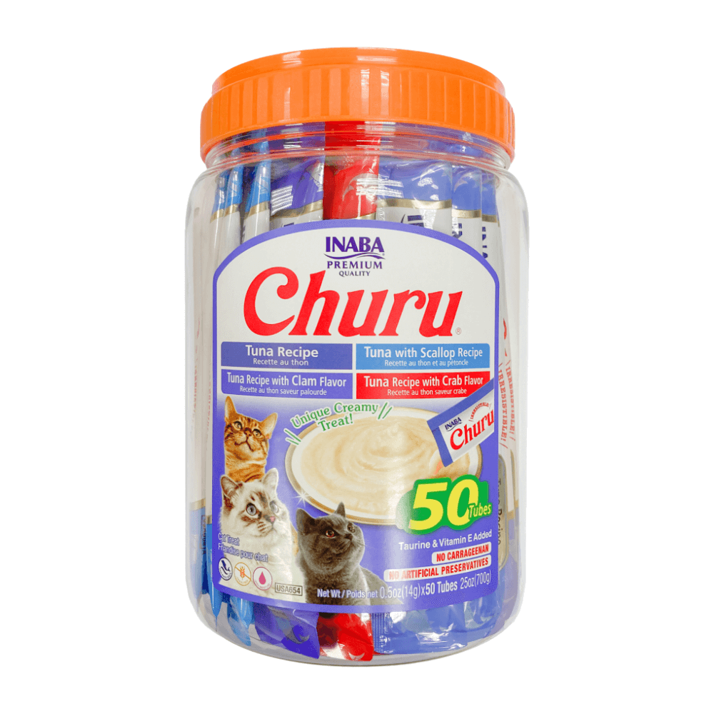 Inaba Churu Tuna And Seafood Variety Tub Cat Treats
