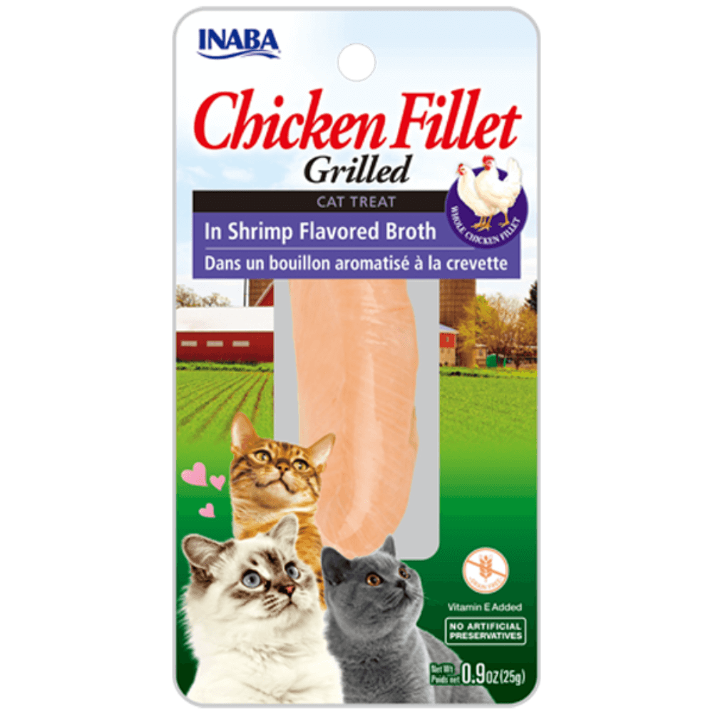 Inaba Grilled Chicken Fillet In Shrimp Broth Cat Treat