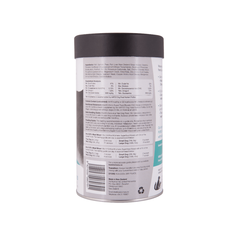 Kiwi Kitchens Booster Freeze Dried Fish Dog Food Topper