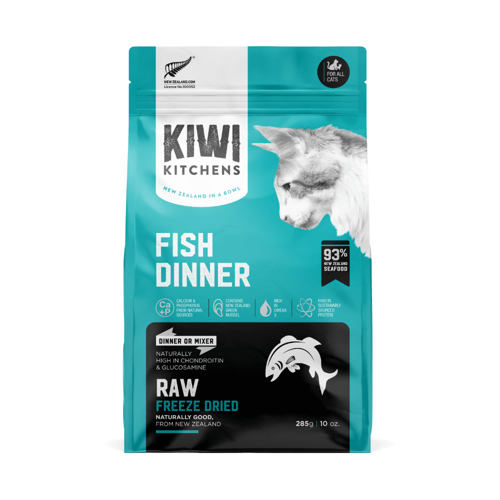 Kiwi Kitchens Freeze Dried Fish Dry Cat Food
