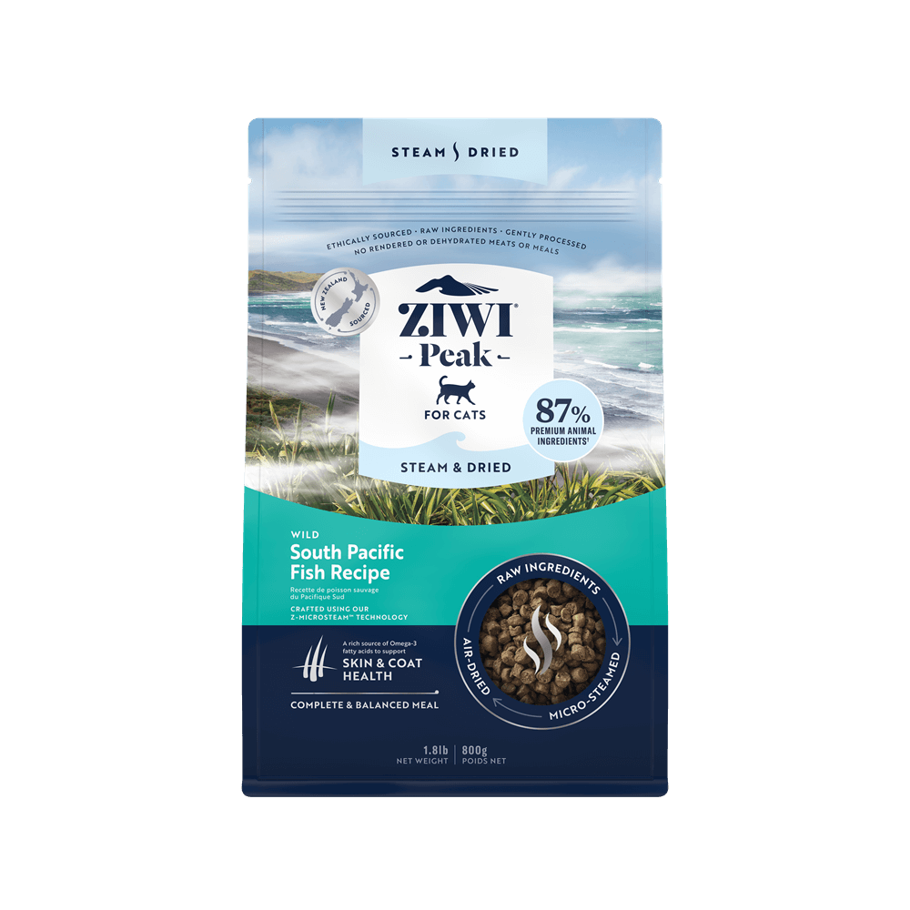 Ziwi Peak Steam And Dried Wild South Pacific Fish Dry Cat Food