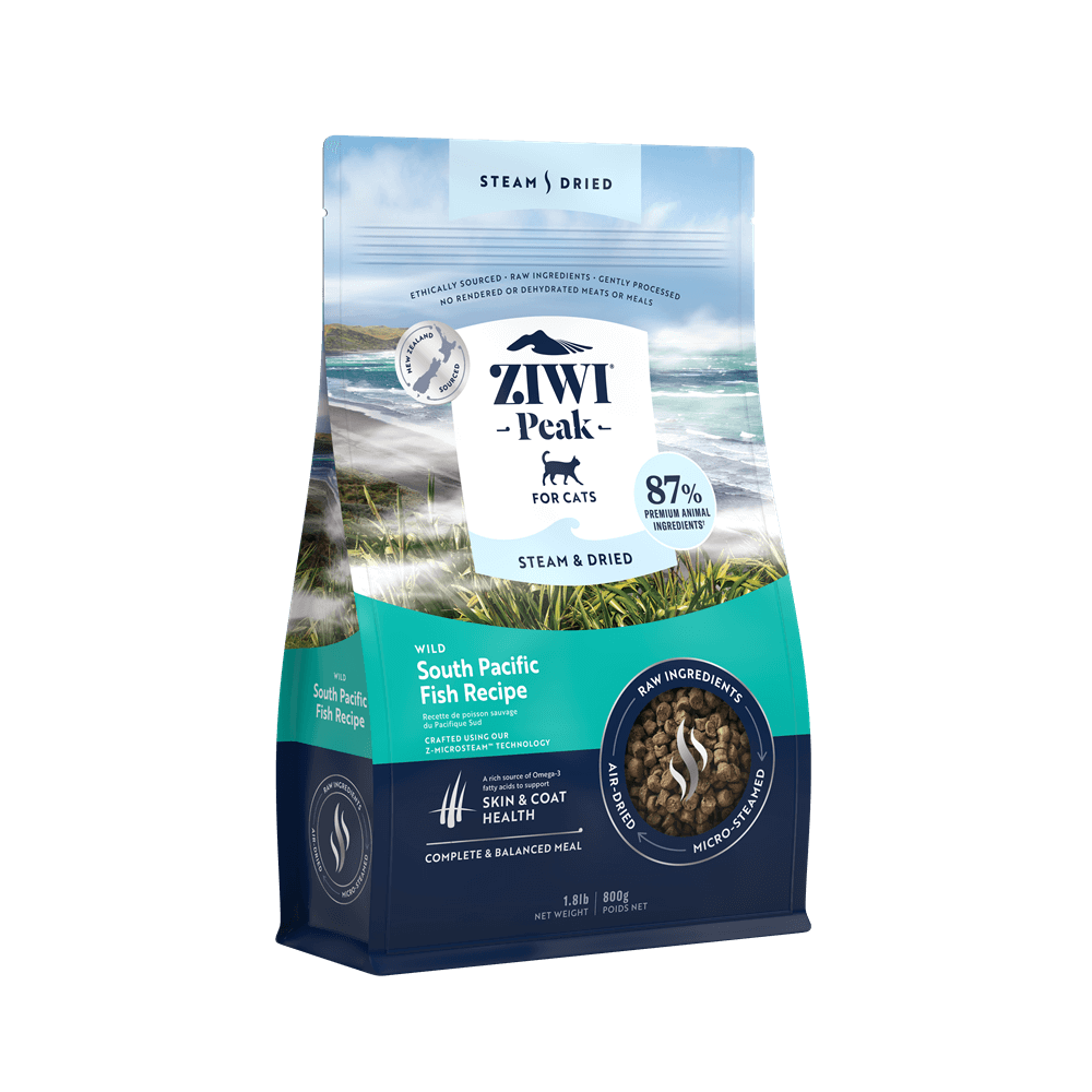 Ziwi Peak Steam And Dried Wild South Pacific Fish Dry Cat Food