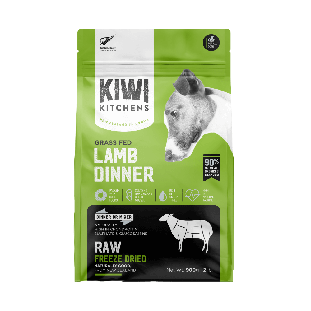 Kiwi Kitchens Freeze Dried Lamb Dry Dog Food