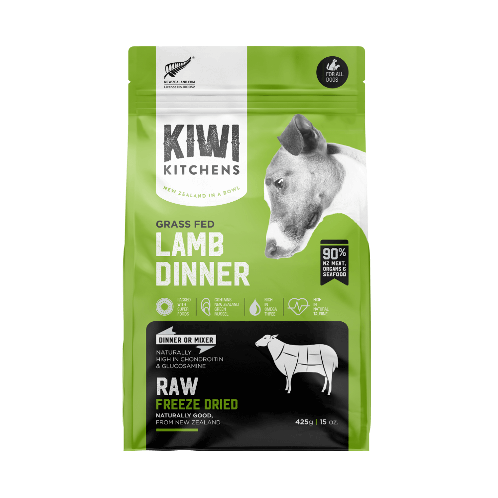 Kiwi Kitchens Freeze Dried Lamb Dry Dog Food