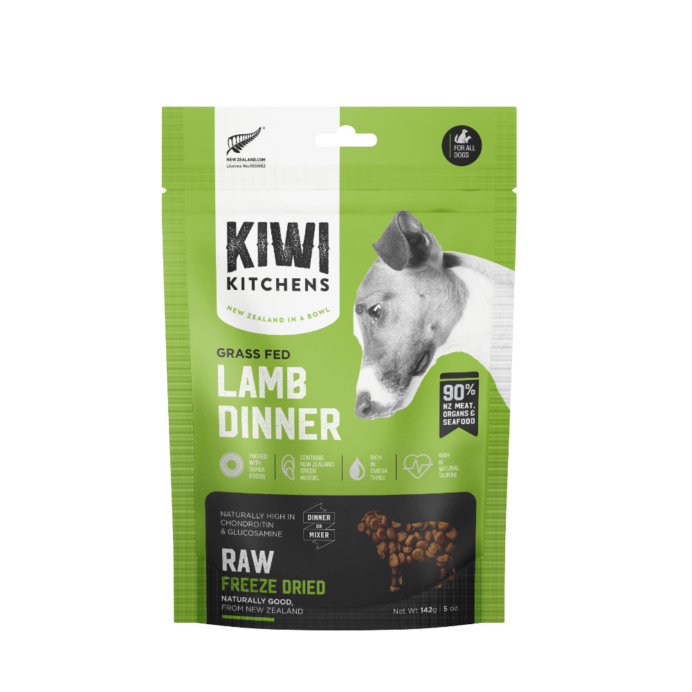 Kiwi Kitchens Freeze Dried Lamb Dry Dog Food