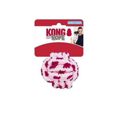 KONG ROPE BALL PUPPY ASSORTED LGE
