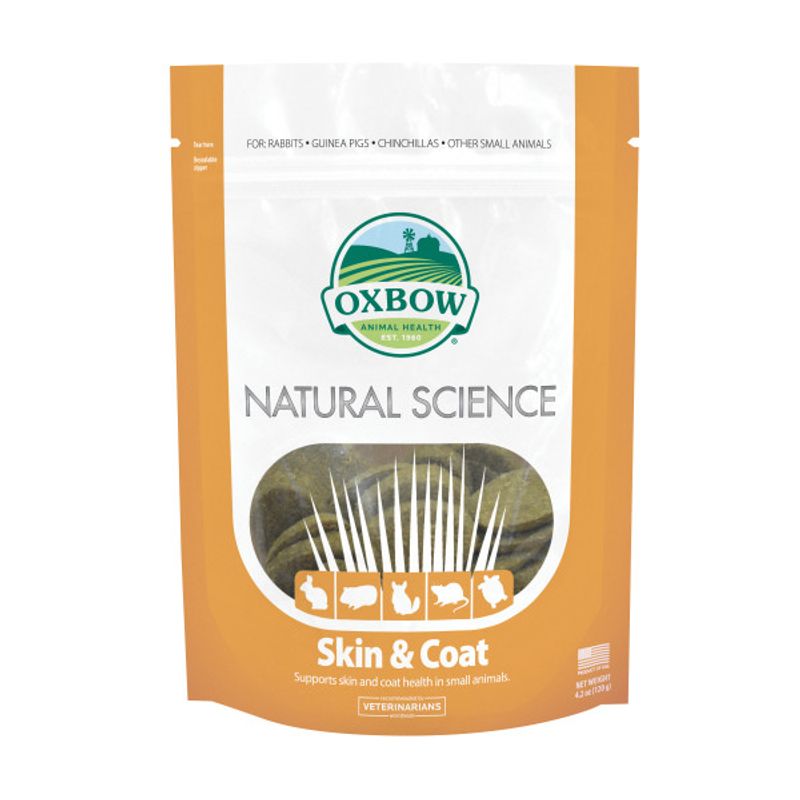 OXBOW NATURAL SCIENCE SKIN AND COAT 120G