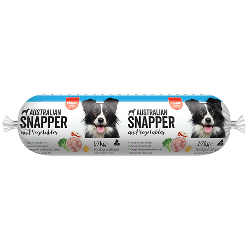 PRIME PANTRY AUS SNAPPER AND VEGETABLES 1.7KG ROLL