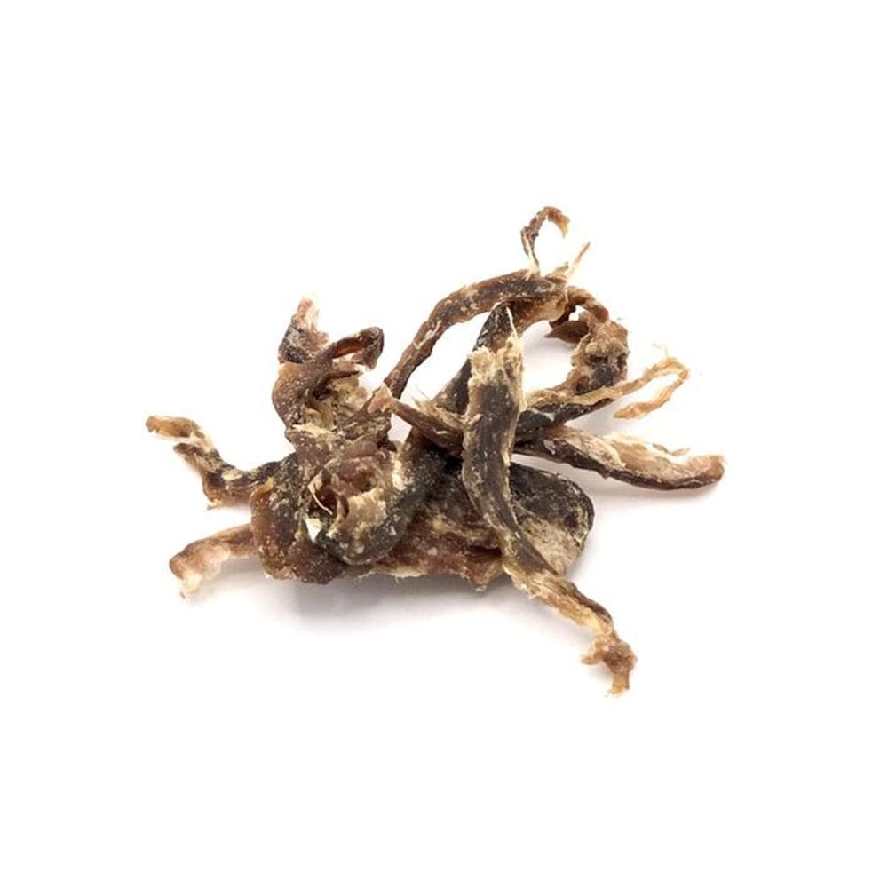 BUGSY'S Fish Slithers Grey Mackerel Thin Strips Dog Treats 80g