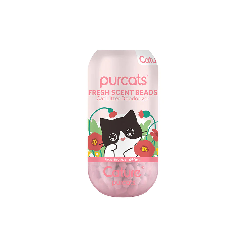 CATURE Floral Cat Litter Deodoriser Pellets 450ml