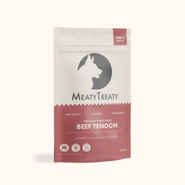 Meaty Treaty Australian Freeze Dried Beef Tendon