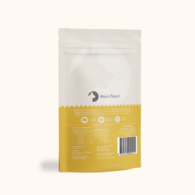 Meaty Treaty - Freeze Dried Australian Chicken Hearts