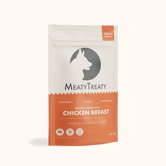 Meaty Treaty - Freeze Dried Chicken Breast