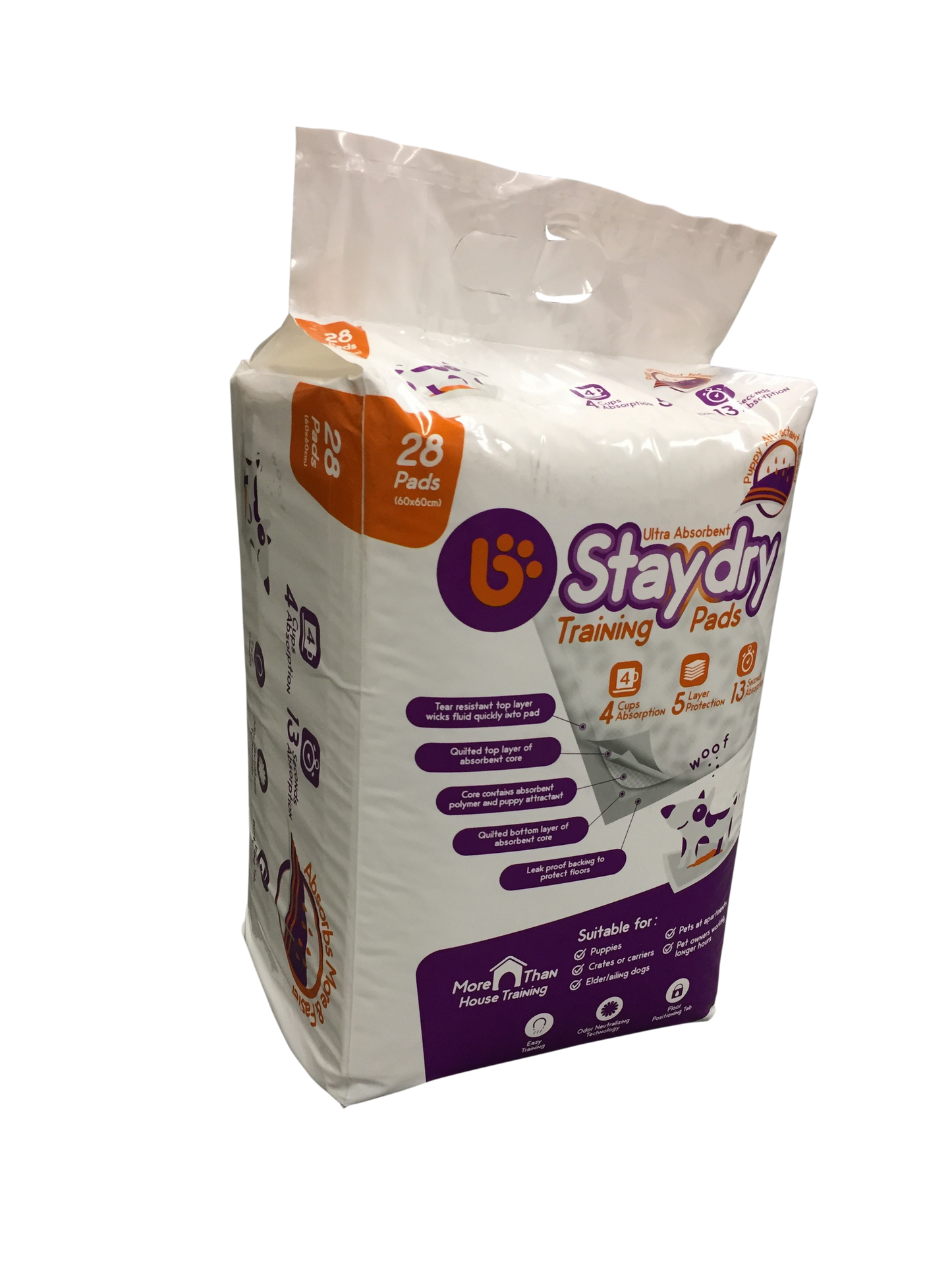 Stay dry training pads 28PK