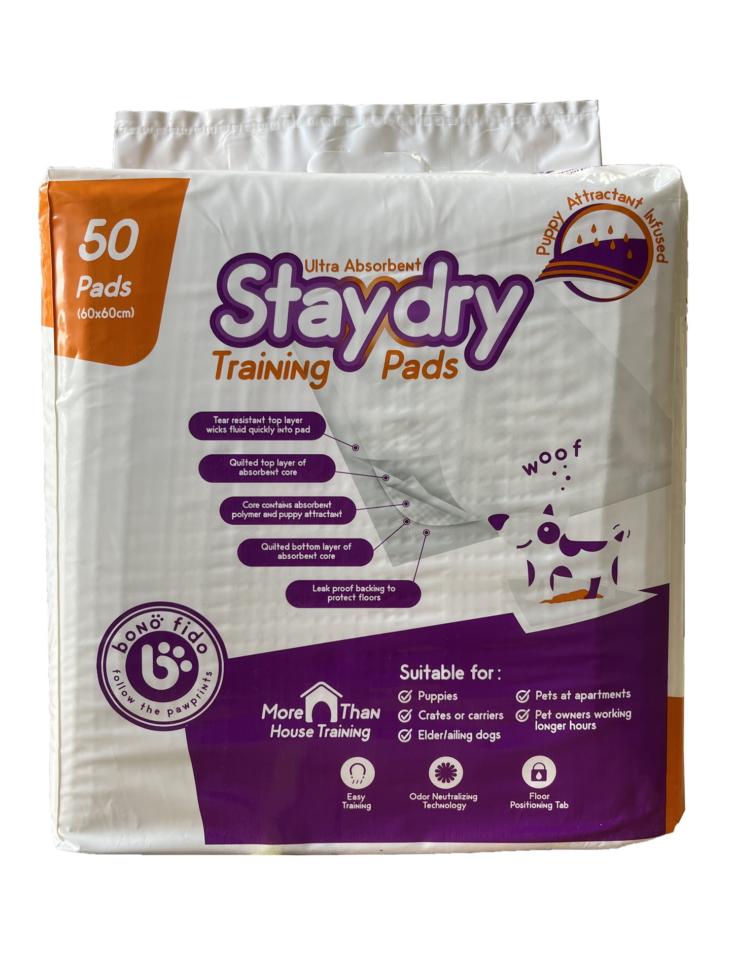 Stay dry training pads 50PK