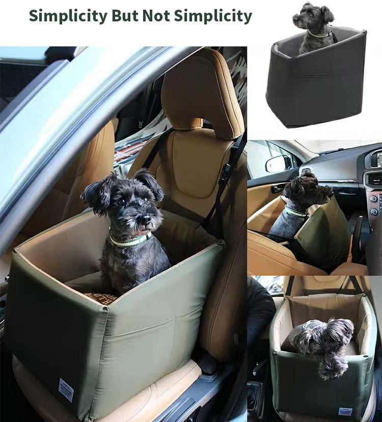 Cat Dog Pet Car Booster Seat Puppy Auto Carrier Travel Safety Protector Basket