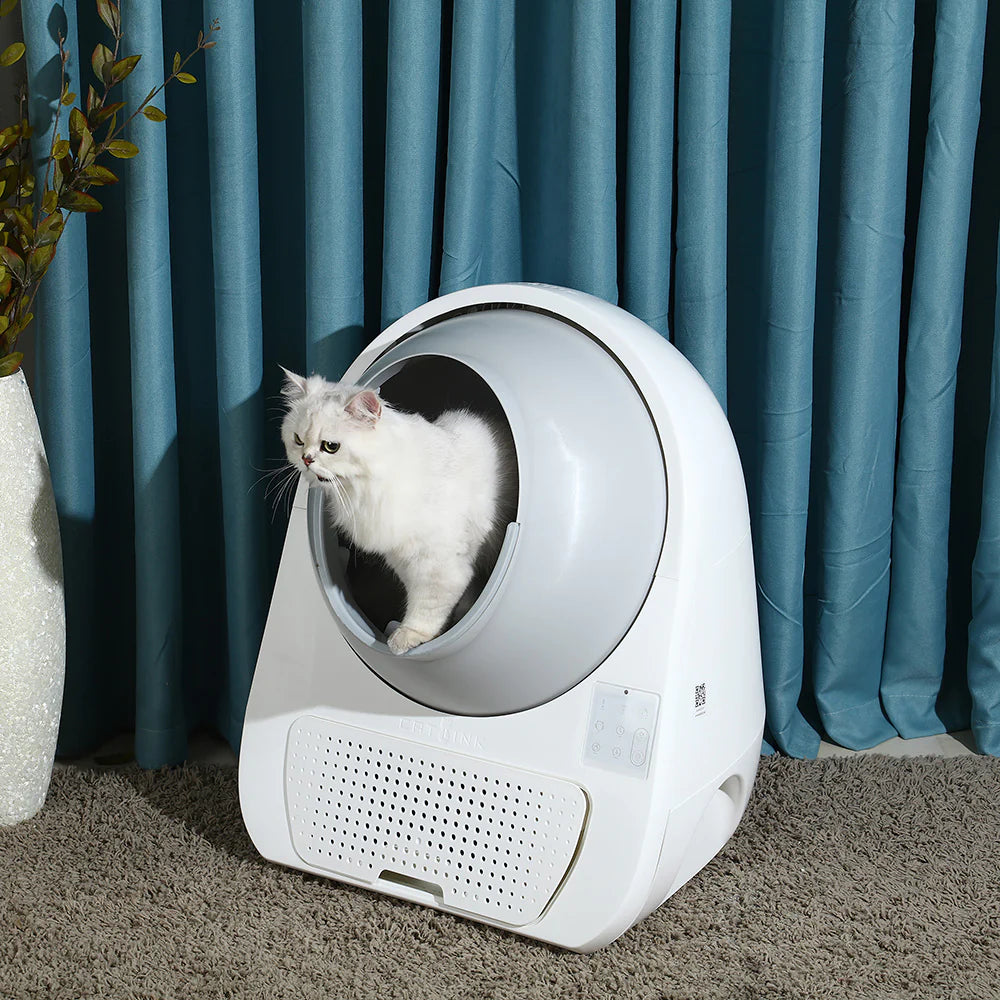 CATLINK Scooper Standard Pro Smart Self-Cleaning White Cat Litter Box