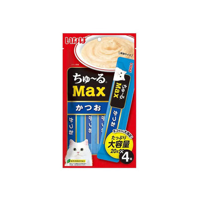 CIAO Churu Max Katsuo Flavor Wet Cat Treats 4x20g