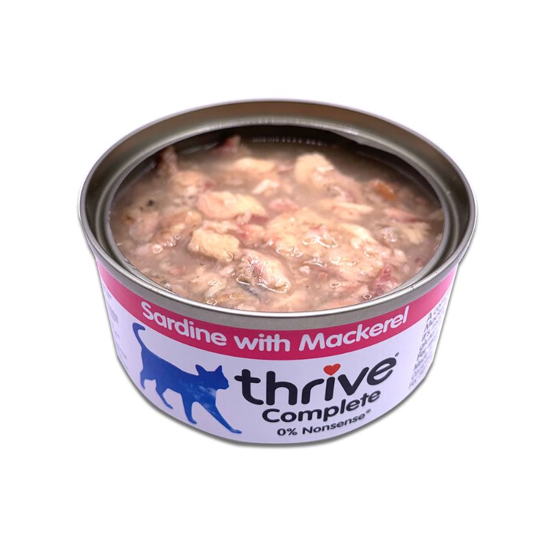 Thrive Complete Sardines & Mackerel Cat Wet Food 75G x 12