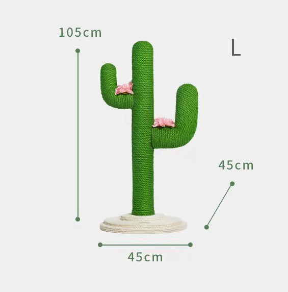 VETRESKA 41"OR 31" Cactus Cat Scratching Scratch Post with Sisal Rope AU