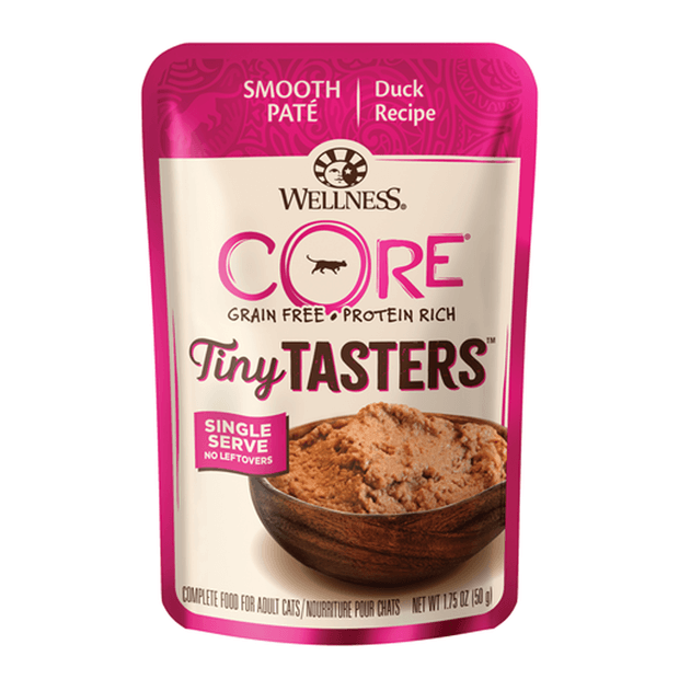 Wellness CORE Tiny Tasters Smooth Pate Duck Wet Cat Food