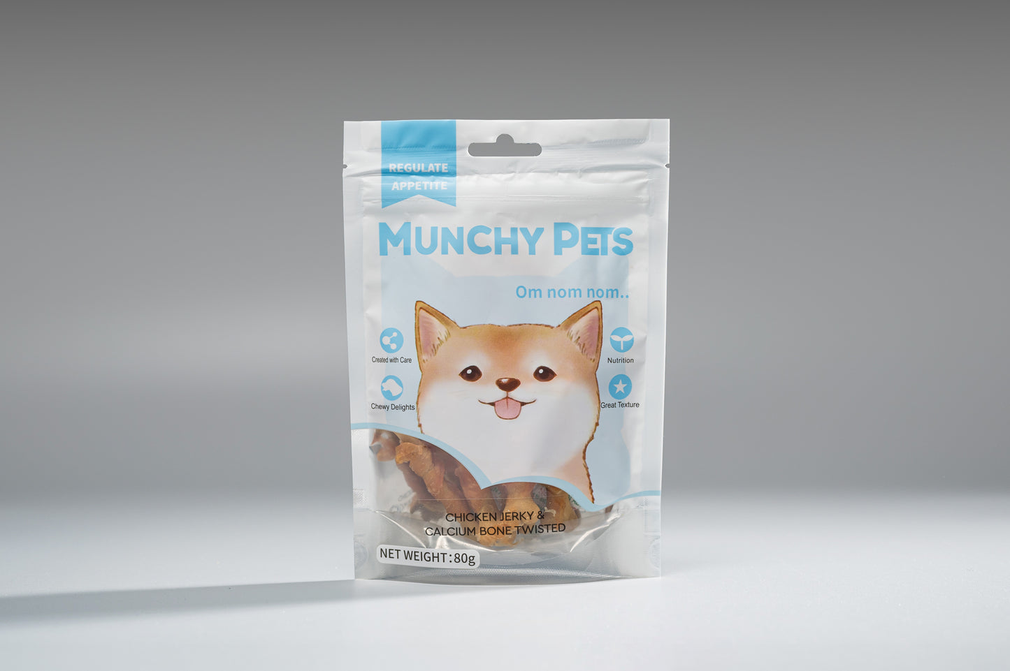 Munchy Pets (CHICKEN JERKY & CALCIUM BONE TWISTED)