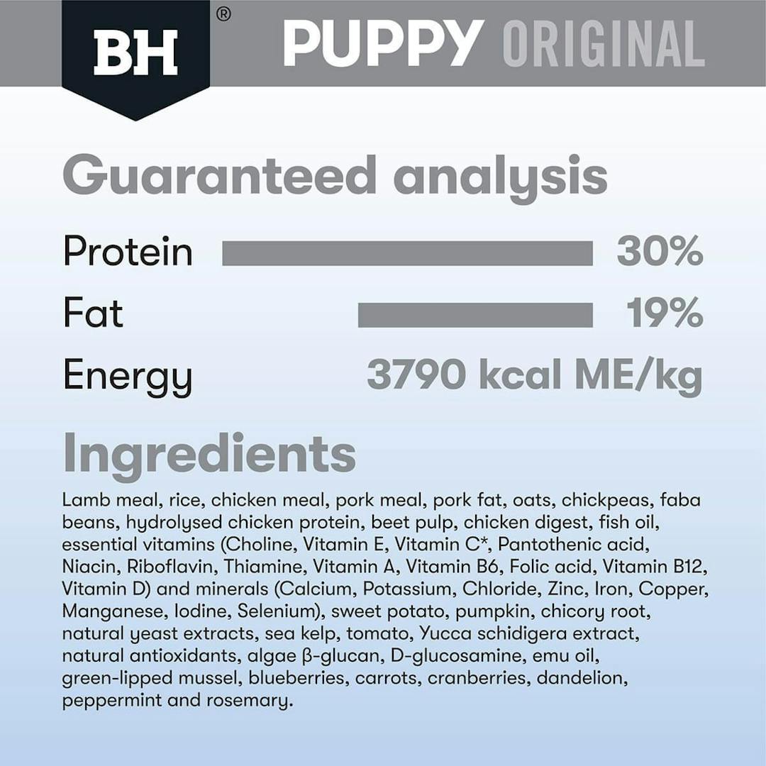 Dry Dog Food Puppy Medium Breed Original Lamb And Rice