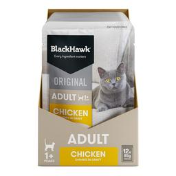 Black Hawk Original Chicken in Gravy Wet Cat Food