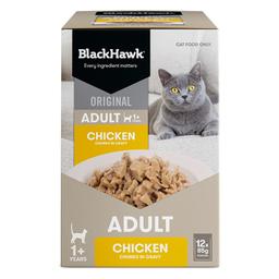 Black Hawk Original Chicken in Gravy Wet Cat Food
