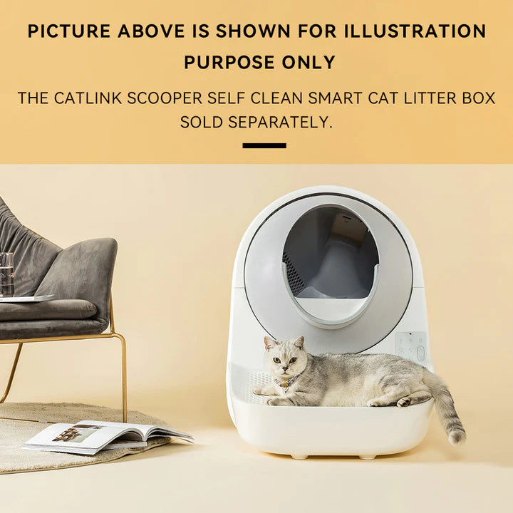 CATLINK Stairway White For Standard Pro And Luxury Pro Self-clean Smart Cat Litter Box