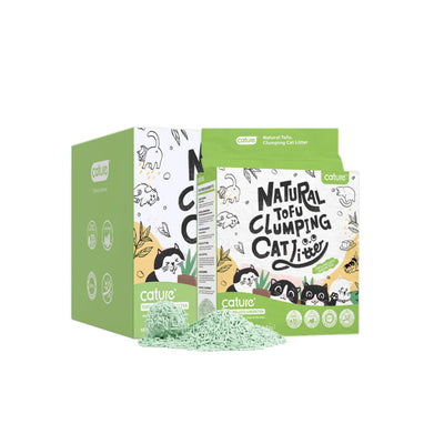 CATURE Green Tea Tofu Clumping Cat Litter 7.2kg