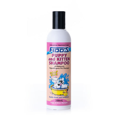 FIDOS PUPPY & KIT SHAMPOO 250ML Free soap Free pos