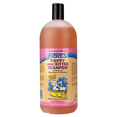 FIDOS PUPPY & KIT SHAMPOO 1L Free soap Free postag