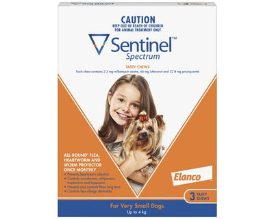Spectrum Chews Small Dog Brown