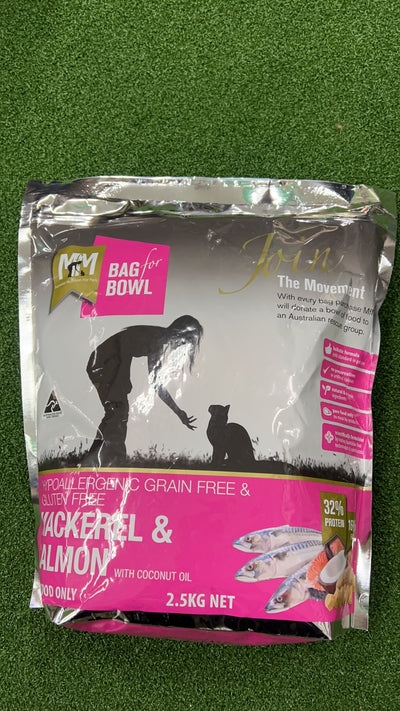 Dry Cat Food Adult  Mackerel And Salmon