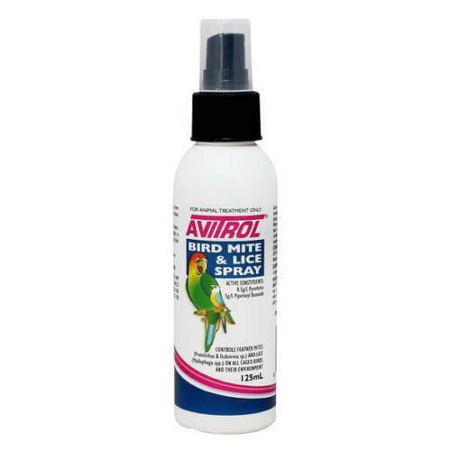 MAVLAB AVITROL MITE/LICE SPRAY 125ML Free postage