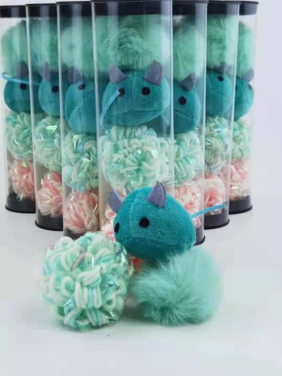 Asiasilvervine Cat Toys with Catnip Cylinder box C